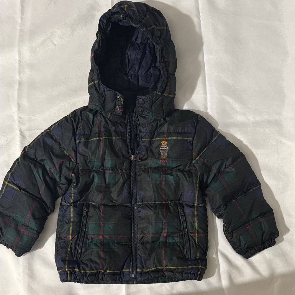 Polo Ralph Lauren Checkered Hooded Jacket